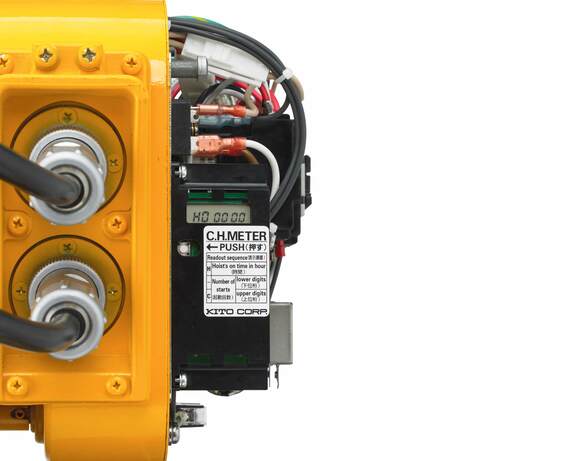 Harrington Hoists  Polipasto eléctrico con trole motorizado EQM 