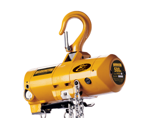 Harrington Hoists  Polipasto eléctrico con trole motorizado EQM 