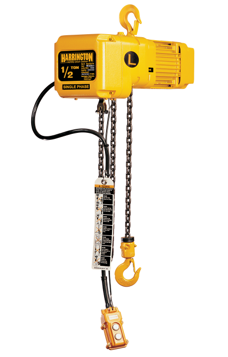 Harrington Hoists  Polipasto eléctrico con trole NERG/ERG - Trifásico